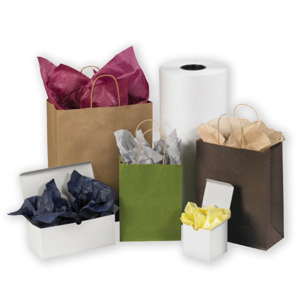 Various types of retail packaging available from Rhino Container.