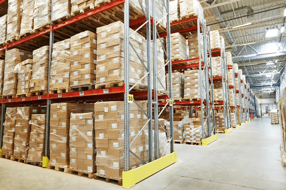 A warehouse with a high standard for product quality and operational excellence.